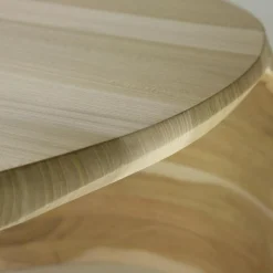 Tavolino Ollie Oval Elm