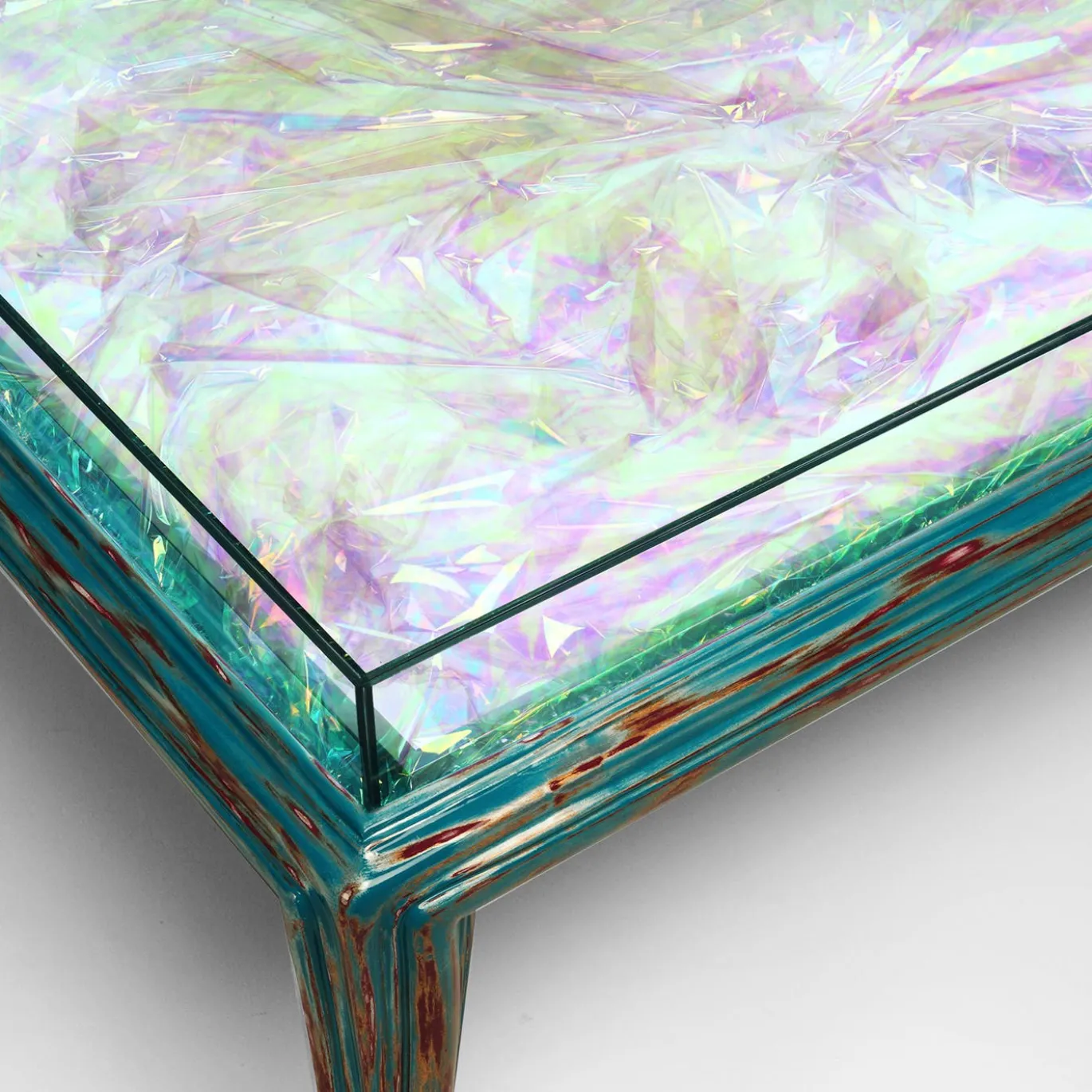 Tavolino Opus Box di Carlo Rampazzi