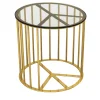 Tavolino Pace Gold di Garilab by Piter Perbellini