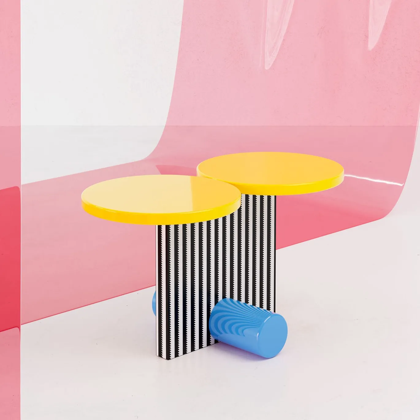 Tavolino Polar di Michele De Lucchi - Memphis Milano