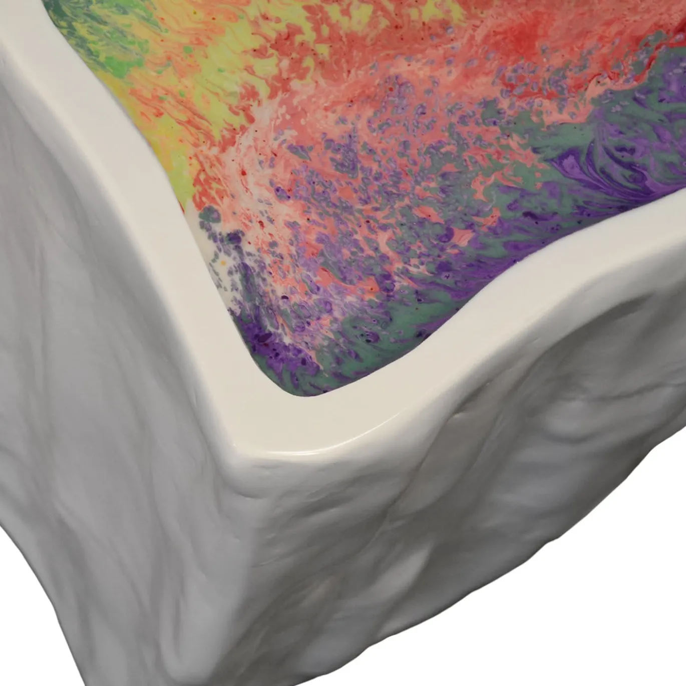 Tavolino polare di scultura glaciale in edizione limitata