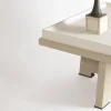 Tavolino quadrato Attica in pergamena