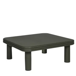 Tavolino quadrato Scala verde scuro