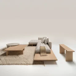 Tavolino Rettangolare Olimpia 763 in rovere naturale