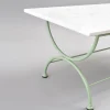 Tavolino Rombi in acciaio inox