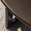 Tavolino Ronin con piano in legno