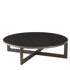 Tavolino Ronin con piano in legno
