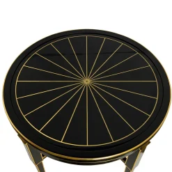 Tavolino rotondo classico contemporaneo