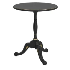 Tavolino rotondo nero dalla Collezione Studio Privè #2