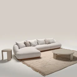 Tavolino rotondo Orion 755 Bianco Lucido