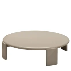 Tavolino rotondo Orion 755 Bianco Lucido