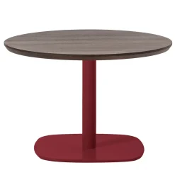 0533-3 Tavolino rotondo rosso