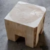 Tavolino Skelly Cube finitura naturale