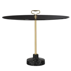 Tavolino Stand Black di Ignazio Gardella