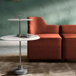 Tavolino Stand Double Brown di Ignazio Gardella