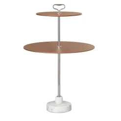 Tavolino Stand Double Brown di Ignazio Gardella