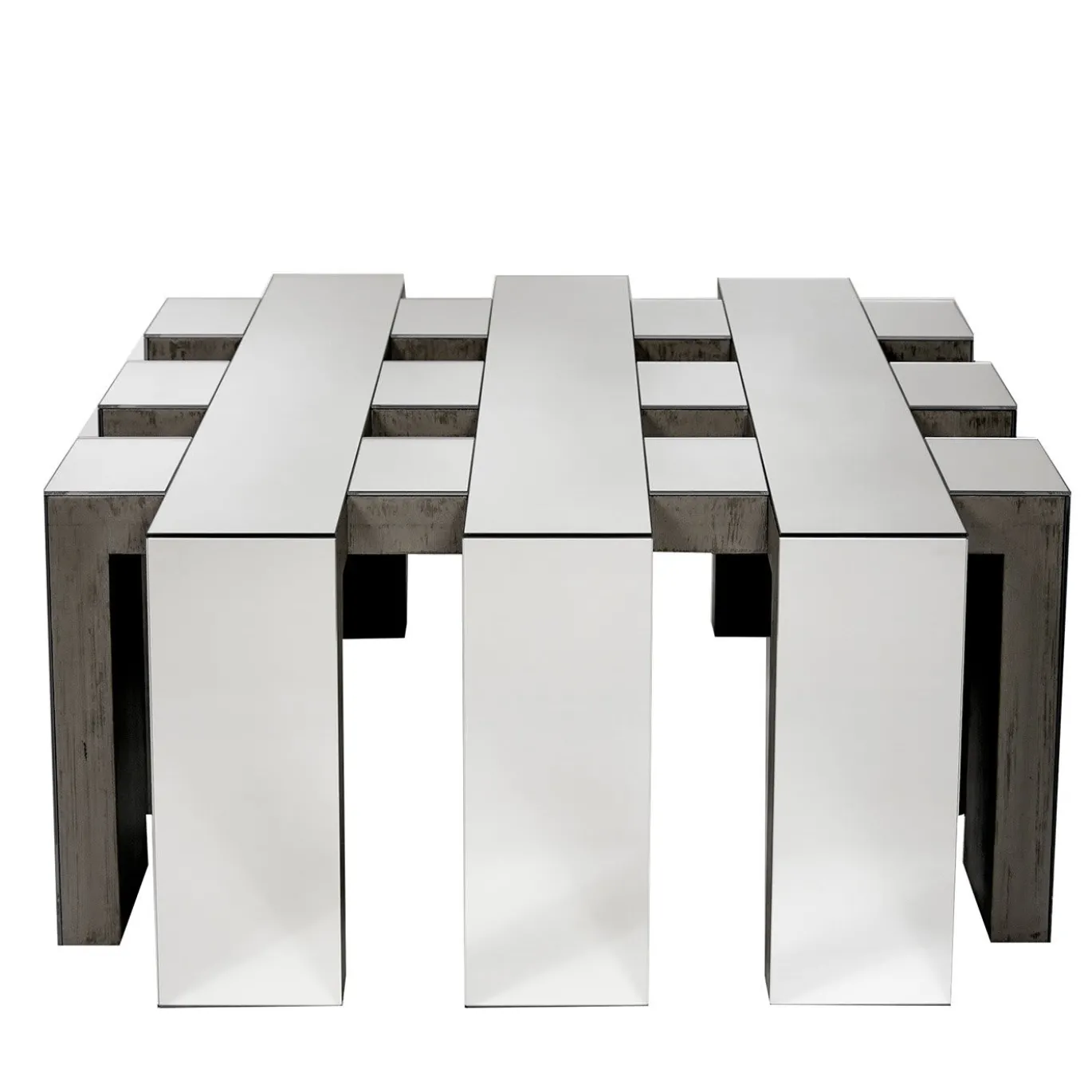 Tavolino Terry Glace Mirror di Giannella Ventura