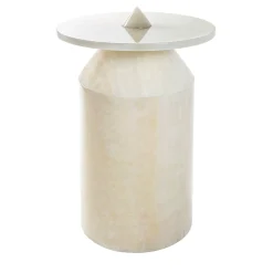 Tavolino Totem Onyx di Karen Chekerdjian