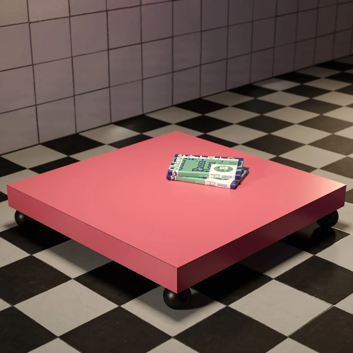 Tavolino T02 Pink di Superstudio