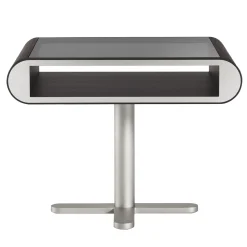 Tavolino UFO In Legno Grigio di Lorenza Bozzoli