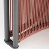Tavolo Altana T-RO Round Brick-Red di Antonio De Marco