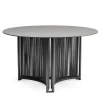 Tavolo Altana T-RO Round Gray di Antonio De Marco