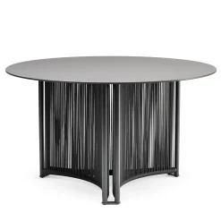 Tavolo Altana T-RO Round Gray di Antonio De Marco