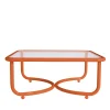 Tavolo basso Locus Solus Orange di Gae Aulenti