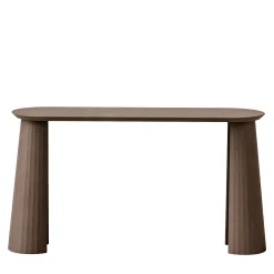 Tavolo Console Fusto 150 I in Marrone Cioccolato