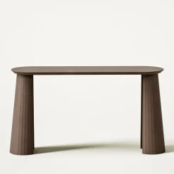 Tavolo Console Fusto 150 I in Marrone Cioccolato