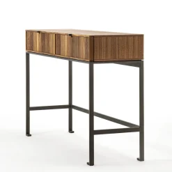 Tavolo consolle in legno di noce Melody Canaletto
