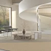 Tavolo da caffè Linea in marmo Calacatta viola by Martage Collection