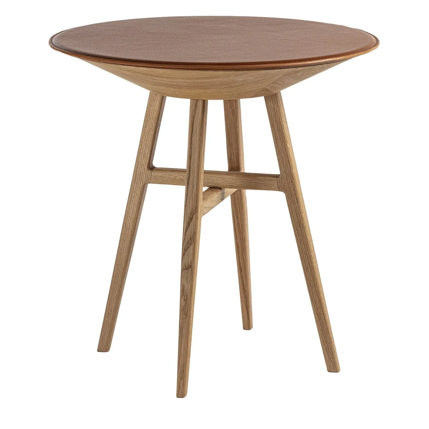 Tavolo d'accento Joker Round Brown