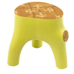 Tavolo d'appoggio giallo Stump