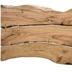 Tavolo da pranzo a 3 pezzi in legno Inulivo