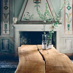 Tavolo da pranzo a 2 pezzi in legno Inulivo