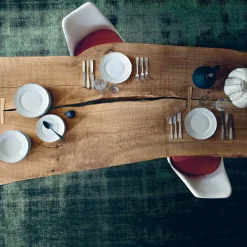 Tavolo da pranzo a 2 pezzi in legno Inulivo