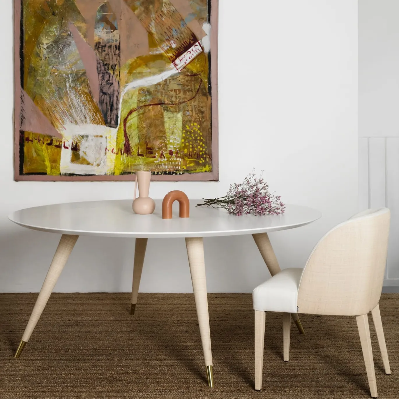 Tavolo da pranzo Cupertino della collezione Riviera