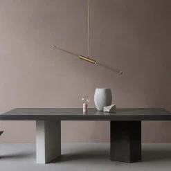 Tavolo da pranzo Euclide per interni ed esterni