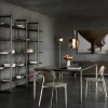 Tavolo da pranzo Frame Emperador in marmo