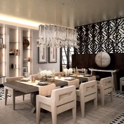 Tavolo da pranzo Gramercy di Giannella Ventura