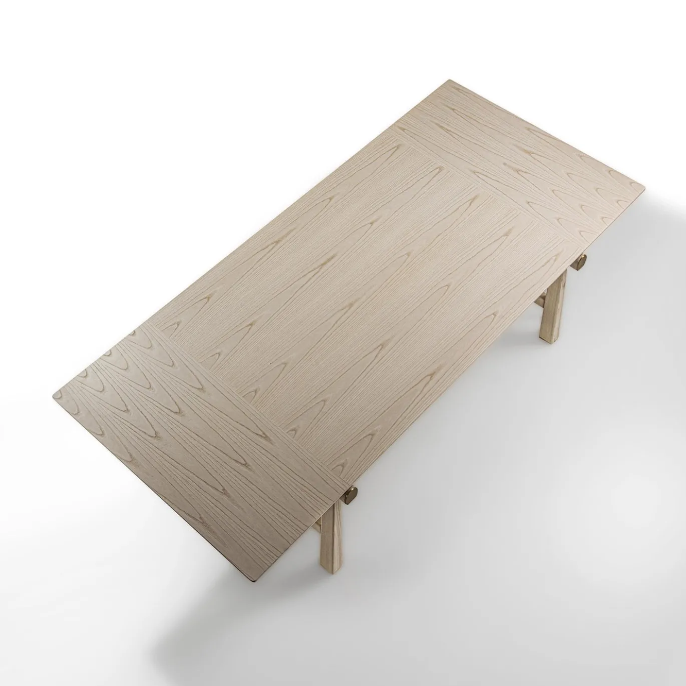Tavolo da pranzo Hashi beige in legno