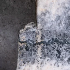 Tavolo da pranzo in marmo e legno di rovere Candoglia Candoglia