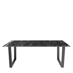 Tavolo da pranzo Levanzo Nero Marquina