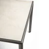 Tavolo da pranzo Milano rettangolare in gres porcellanato Industrial Ivory