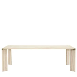 Tavolo da pranzo Ottanta rettangolare beige di Lorenza Bozzoli