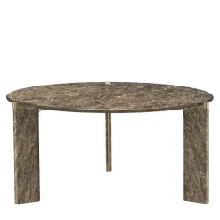 Tavolo da pranzo Ottanta Round Brown di Lorenza Bozzoli