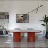 Tavolo da pranzo Pranzo Rosso