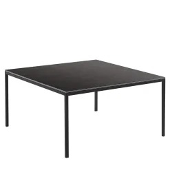 Tavolo da pranzo quadrato Fillo in marmo nero Marquina