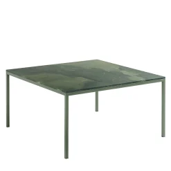 Tavolo da pranzo quadrato Origo in marmo Avocatus verde